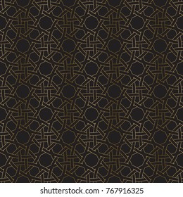 Vector seamless models. Modern texture from regularly repeating geometrical elements. Linear, simple. Wall-paper for the press. Vector illustrations.