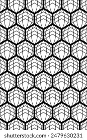 Vector seamless modern pattern design