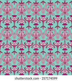 Vector Seamless Modern Pattern. Vintage wallpaper