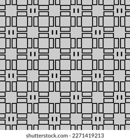 Vector de textura abstracta moderna sin fisuras. Elementos geométricos repetitivos