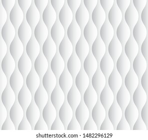 Vector seamless modern white and shadows background.