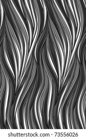 vector seamless monochrome lines, clipping masks