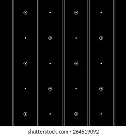 Vector seamless monochrome minimalistic pattern. Minimalistic style.Repeating geometric tiles 