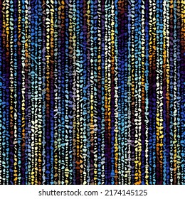 Vector seamless mosaic art pattern. Art background.