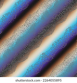 Patrón de arte de mosaico sin fisuras vectorial. Fondo artístico.