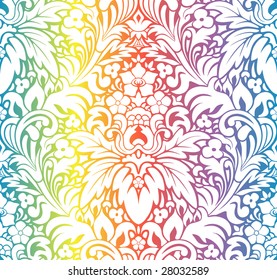 Vector. Seamless multicolor pattern