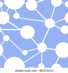 Vector Seamless Neuron Pattern