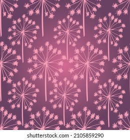 Vector seamless on a gradient background. Modern abstract design for paper, cover, fabric, interior decor.