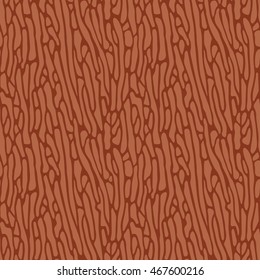 Vector Seamless Organic Coral Texture. Orange and brown. Isolated from the background