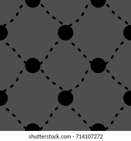 Vector Seamless Organic Lines Patterns In Black Colors Abstract Background, Luxury Packaging Design