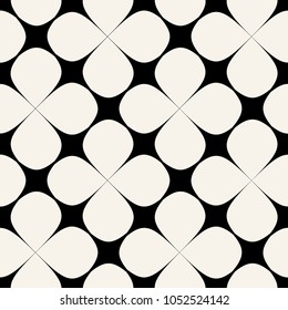 Vector seamless oriental pattern.Modern stylish texture.Black and white