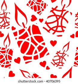 Vector. Seamless ornament with christmas tree in color 106. More seamless see in portfolio