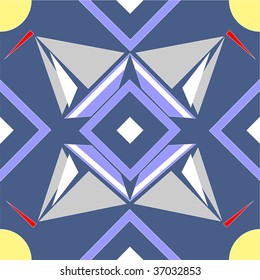 Vector. Seamless ornament  in color  08. More seamless see in portfolio
