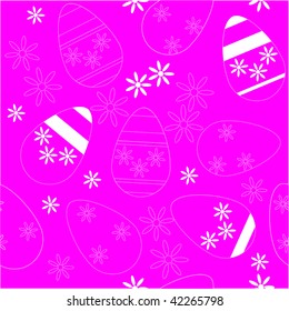 Vector. Seamless ornament with egg in color 134. More seamless see in portfolio