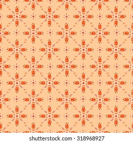 Vector seamless ornamental pattern