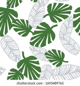 Fondo De Pintura Sin Verdadero Vector. Patrón de color étnico Pastel. Ornamento De Paraíso Interminable. Papel tapiz de lujo tropical. Vector Repetir amarillo.