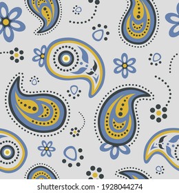 vector seamless paisley pattern beautiful ornament