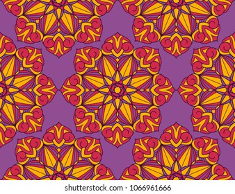 Vector seamless paisley pattern, can be used as texlile or wrapping paper, 