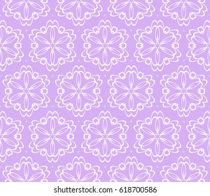 Vector seamless patern of Bright geometric Backgrounds in floral style. For greeting cards, invitations, cover book, fabric, scrapbooks.