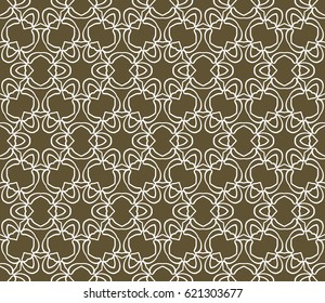 Vector seamless patern of Bright geometric Backgrounds in floral style. For greeting cards, invitations, cover book, fabric, scrapbooks.