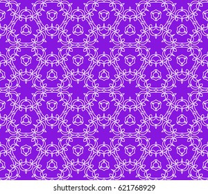 Vector seamless patern of Bright geometric Backgrounds in floral style. For greeting cards, invitations, cover book, fabric, scrapbooks.