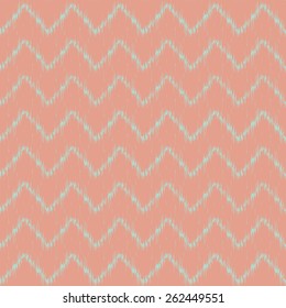 Vector seamless patter design with traditional ikat repeating ornaments
