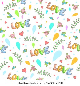 Vector seamless pattern.
