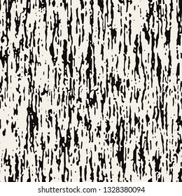 Vector seamless pattern. Abstract background with rough strokes. Monochrome hand drawn texture. Randomly disposed sloppy strokes.