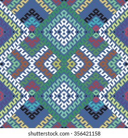 Vector seamless pattern. Abstract background, cloth vector pattern, goose foot