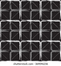 Vector seamless pattern. Abstract background in grunge style