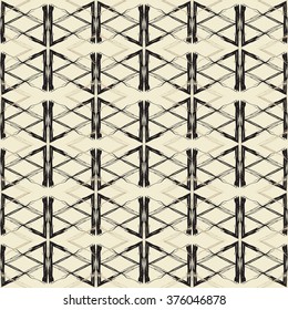 Vector seamless pattern. Abstract background in grunge style