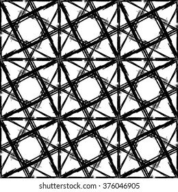 Vector seamless pattern. Abstract background in grunge style