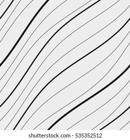 Vector seamless pattern. Vector abstract background. Diagonal wavy stripes.