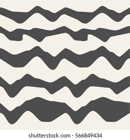 Vector seamless pattern. Abstract background with waves