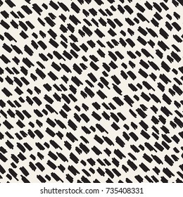 Vector seamless pattern. Abstract background with diagonal spots. Hand drawn creative doodles.