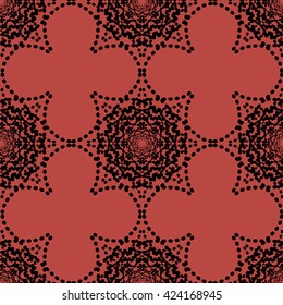 Vector seamless pattern. Abstract colors, Oriental patterns (6)