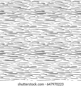 Vector seamless pattern. Abstract cracks texture. Monochrome background. Effect scratches, creases, tree bark.