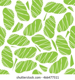 Vector seamless pattern. Abstract design, colored confetti geometric shape, clouds with abstract random triangle. Sweet colors, textile, texture, cotton, fabric, web, wallpaper background