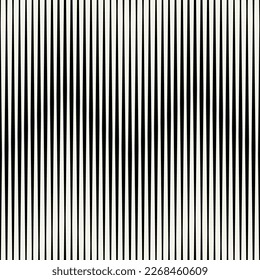 Vector seamless pattern. Abstract diagonal striped texture. Modern moire monochrome background.