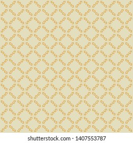 Vector seamless pattern of abstract dollars sign, colors and size easily editable with adobe illustrator