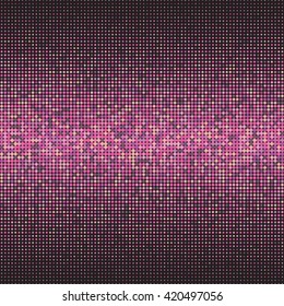 Vector seamless pattern. Abstract dot geometric background
