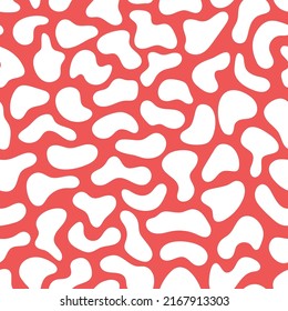 Vector seamless pattern with abstract elements. Cute design for textile, wallpaper, wrapping paper.