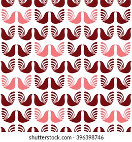 Vector seamless pattern. Abstract ethnic pattern. Geometric birds pattern
Textile birds pattern. Cocks pattern. Monochrome fabric birds pattern. Simple pattern for textile, wrapping paper