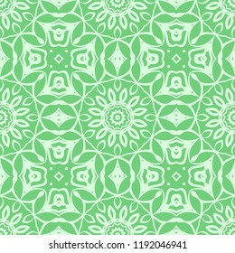 vector seamless pattern with abstract floral and leave style. Repeating sample figure and line. paper for scrapbook