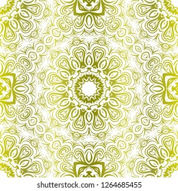 vector seamless pattern with abstract floral and leave style. Repeating sample figure and line. paper for scrapbook