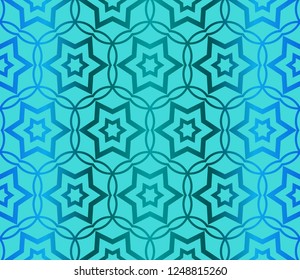 Vector Seamless Pattern With Abstract Geometric Style. Repeating Sample Figure And Line. For Fashion Interiors Design, Wallpaper, Textile Industry.