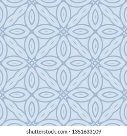 Vector Seamless Pattern With Abstract Geometric Style. Repeating Sample Figure And Line. Paper For Scrapbook