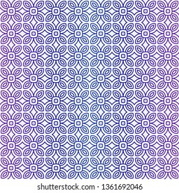 Vector Seamless Pattern With Abstract Geometric Style. Repeating Sample Figure And Line. Paper For Scrapbook