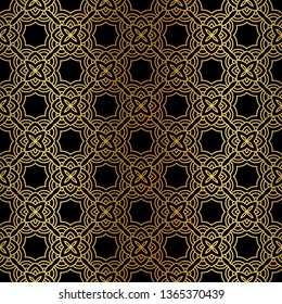 Vector Seamless Pattern With Abstract Geometric Style. Repeating Sample Figure And Line. Paper For Scrapbook