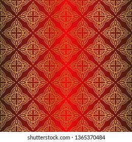 Vector Seamless Pattern With Abstract Geometric Style. Repeating Sample Figure And Line. For Modern Interiors Design, Wallpaper, Textile Industry